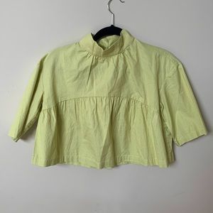 Everlane Cropped Blouse